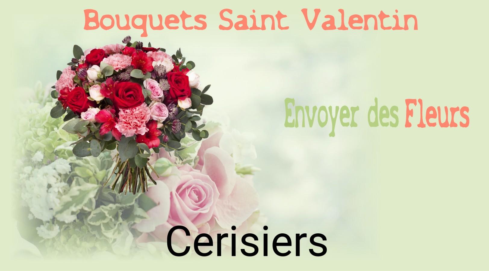 Roses de Saint-Valentin livrées à Cerisiers